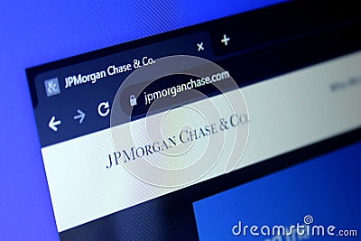Jp morgan chase bank logo Editorial Stock Photo