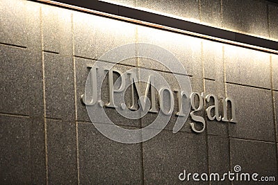 JP Morgan headquarters Editorial Stock Photo