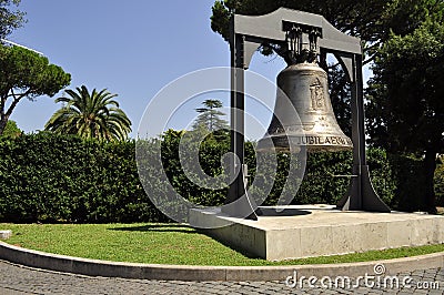 Jubilee Bell in Vatican State Editorial Stock Photo