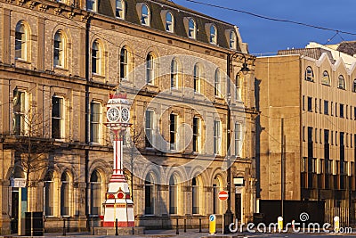 Jubilee Clock in Douglas Stock Photo