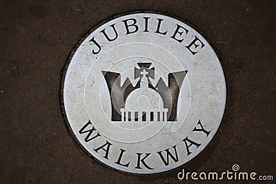 Jubilee walkway Stock Photo