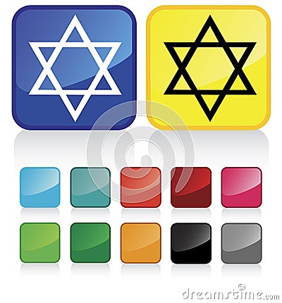 Judaic sign Vector Illustration