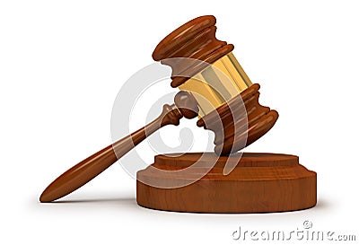 Judge gavel Stock Photo