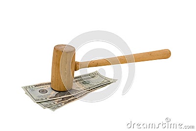 Judgement Money Stock Photo