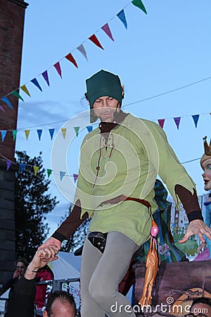 Jugglers Editorial Stock Photo