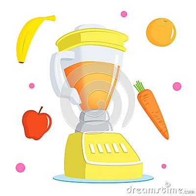 Juice Blender Stock Photo