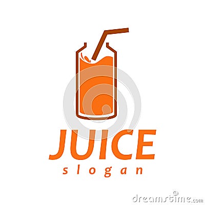 Juice Logo Vector Illustration