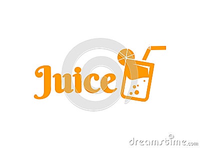 Juice Logo Vector Illustration