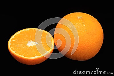 Juice orange fruit Stock Photo