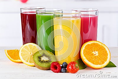 Juice smoothie smoothies orange oranges fruit fruits healthy eat Stock Photo