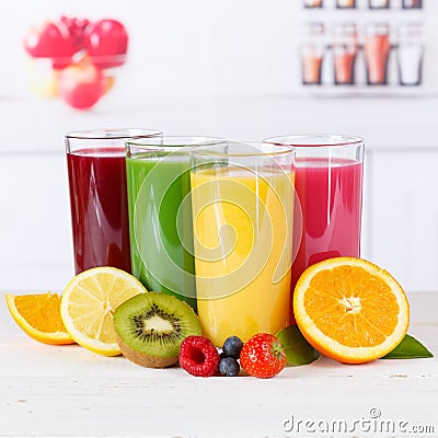 Juice smoothie smoothies orange oranges fruit fruits square heal Stock Photo