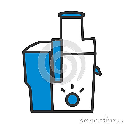 Juicer Machine Icon Vector Illustration