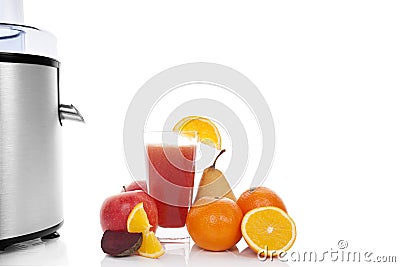 Juicing. Stock Photo