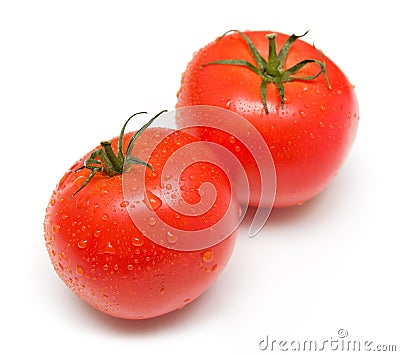 Juicy fresh tomatoes Stock Photo