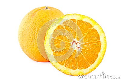 Juicy orange Stock Photo