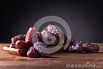 Juicy ripe dates Stock Photo