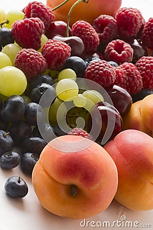 Juicy ripe fruits Stock Photo