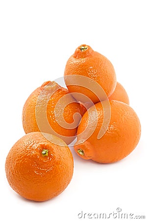 Juicy tangerine Stock Photo