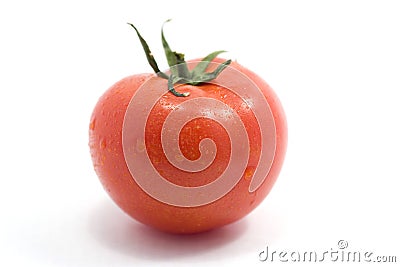 Juicy tomato isolated Stock Photo