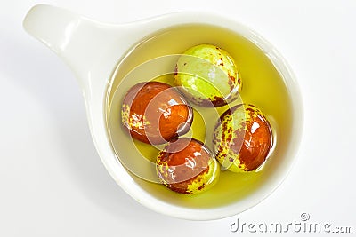 Jujube jojoba fruits Stock Photo