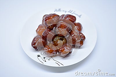 Jujube or monkey apple, asian fruit Stock Photo