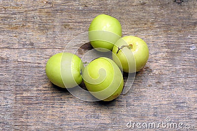 Jujube winter date fruit Stock Photo