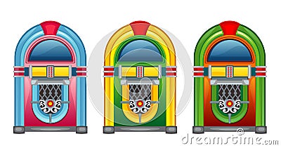 Jukebox Vector Illustration