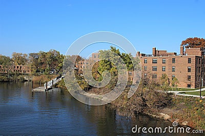 Julia C Lathrop Homes public housing project, Chicago Illinois, USA Editorial Stock Photo