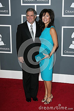 Julie Chen, Leslie Moonves Editorial Stock Photo