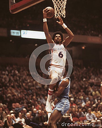 Julius Erving Editorial Stock Photo