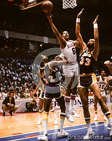 Julius Erving Editorial Stock Photo