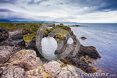 July in Iceland Stock Photo