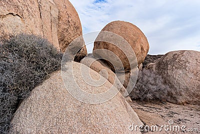 Jumbo Rocks Stock Photo