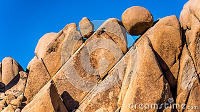 Jumbo Rocks Stock Photo