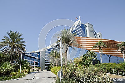 Jumeirah beach hotel Editorial Stock Photo