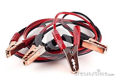 Jumper Cables Stock Photo