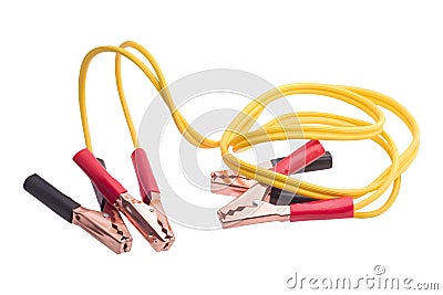 Jumper cables Stock Photo