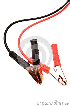 Jumper cables Stock Photo