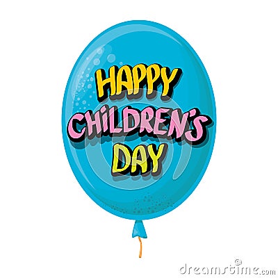 1 june international childrens day background. happy Children day greeting card. kids day poster Vector Illustration
