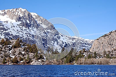 June Lake Stock Photo