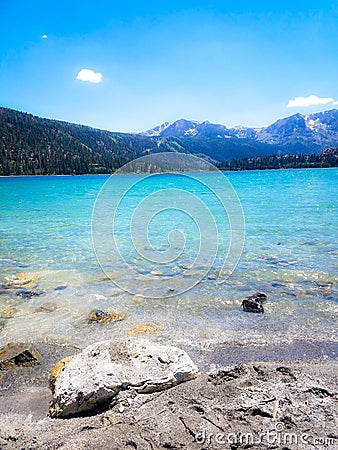 June Lake Stock Photo