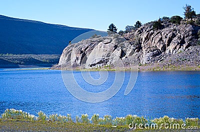 June Lake California Stock Photo