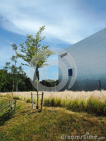The semiconductor fablab of the hightech research center Imec Editorial Stock Photo