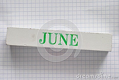 June Stock Photo