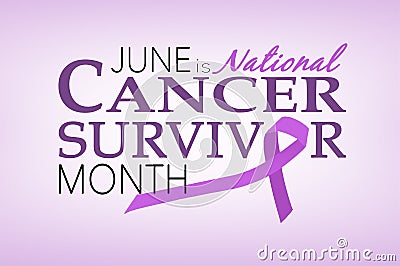 Cancer survivor month Stock Photo