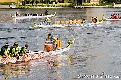 KUALA LUMPUR, MALAYSIA, Dragon Boat Festival Editorial Stock Photo