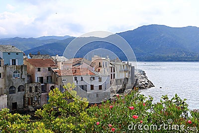 June 02 2023 - Saint-Florent, Corsica, France: beautiful coastal city in the north of the island Editorial Stock Photo