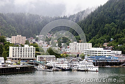 Juneau Alaska Stock Photo