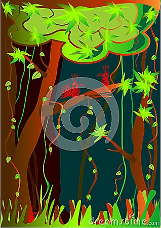 Jungle Vector Illustration