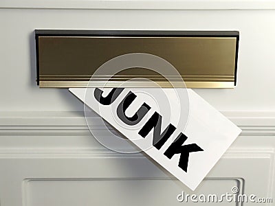 Junk Mail Stock Photo